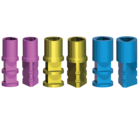 infinity TRI-CAM Implant Analog 3.5mm Pink