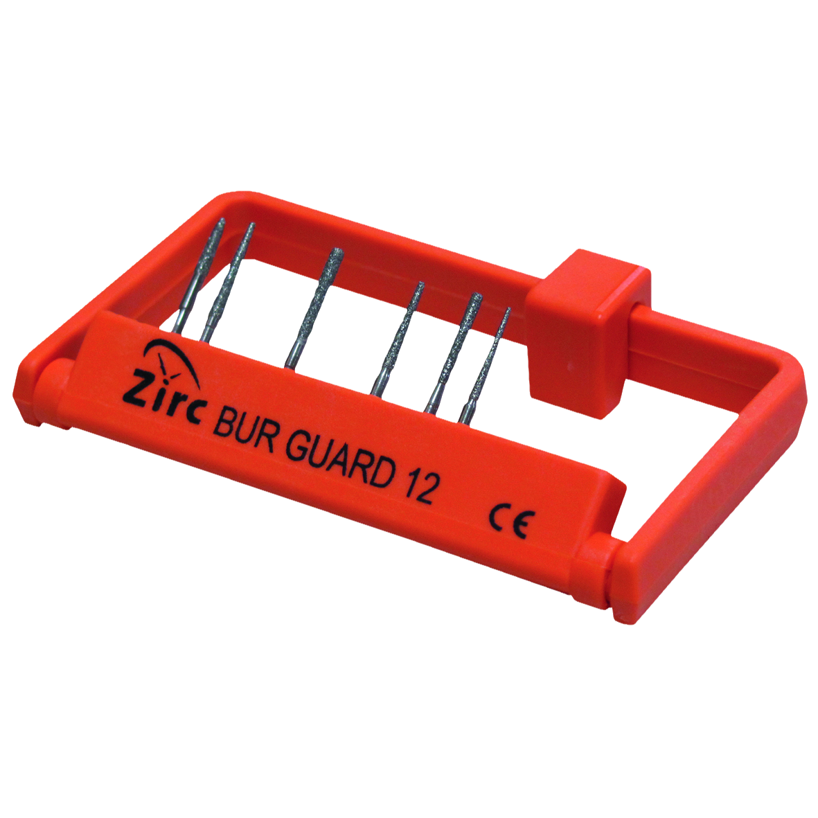 Steri-Bur Guard 12-Hole Vibrant Orange