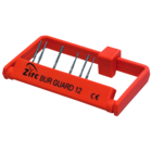 Steri-Bur Guard 12-Hole Vibrant Orange