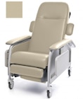 Lumex Clinical Care Clinical Recliner Steel Frame 290lb Capacity Warm Taupe Ea
