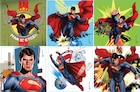 Stickers Man of Steel 100pk
