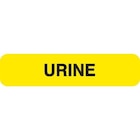 Label Urine Yellow 1-5/8x3/8" 1/Pk