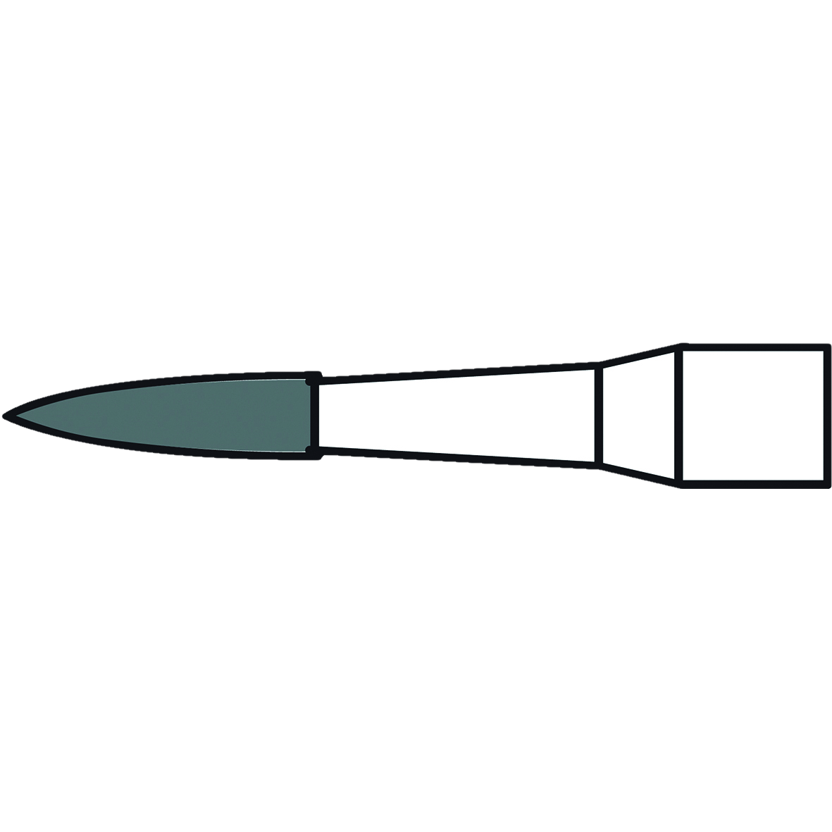 HS Bur TC Ortho Debonding FG 12 Blade 7901 5pk