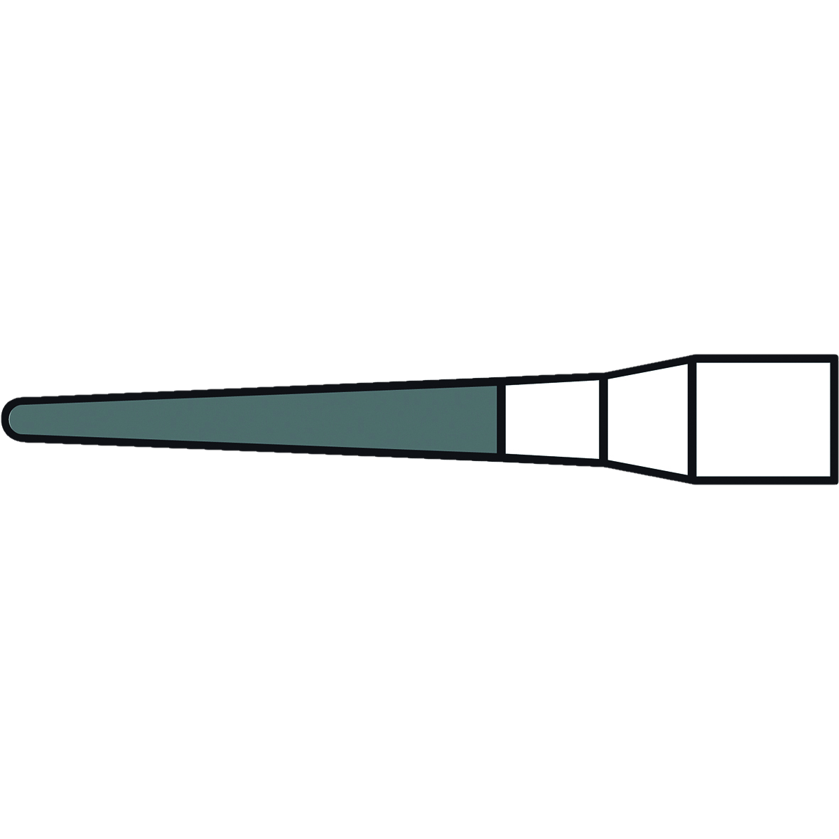 HS Bur TC Ortho Debonding FG 12 Blade 7642 5pk