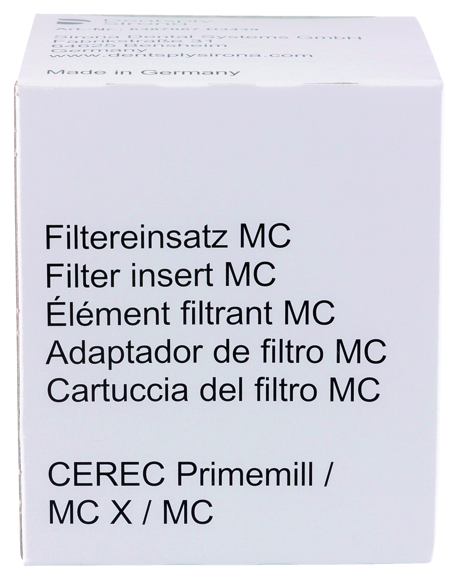 MC/MC X Milling Unit Filter 6pk