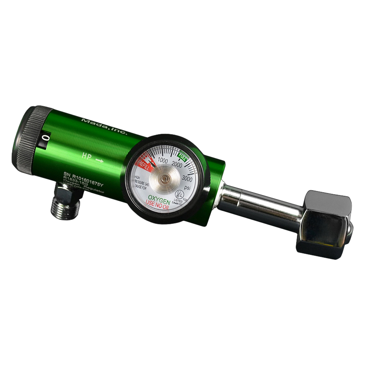 Regulator Oxygen Each
