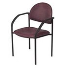 Side Chair Custom Steel Frame With Backrest Ea