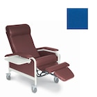 CareCliner Trendelenburg Recliner Vinyl 275lb Capacity Royal Blue Ea