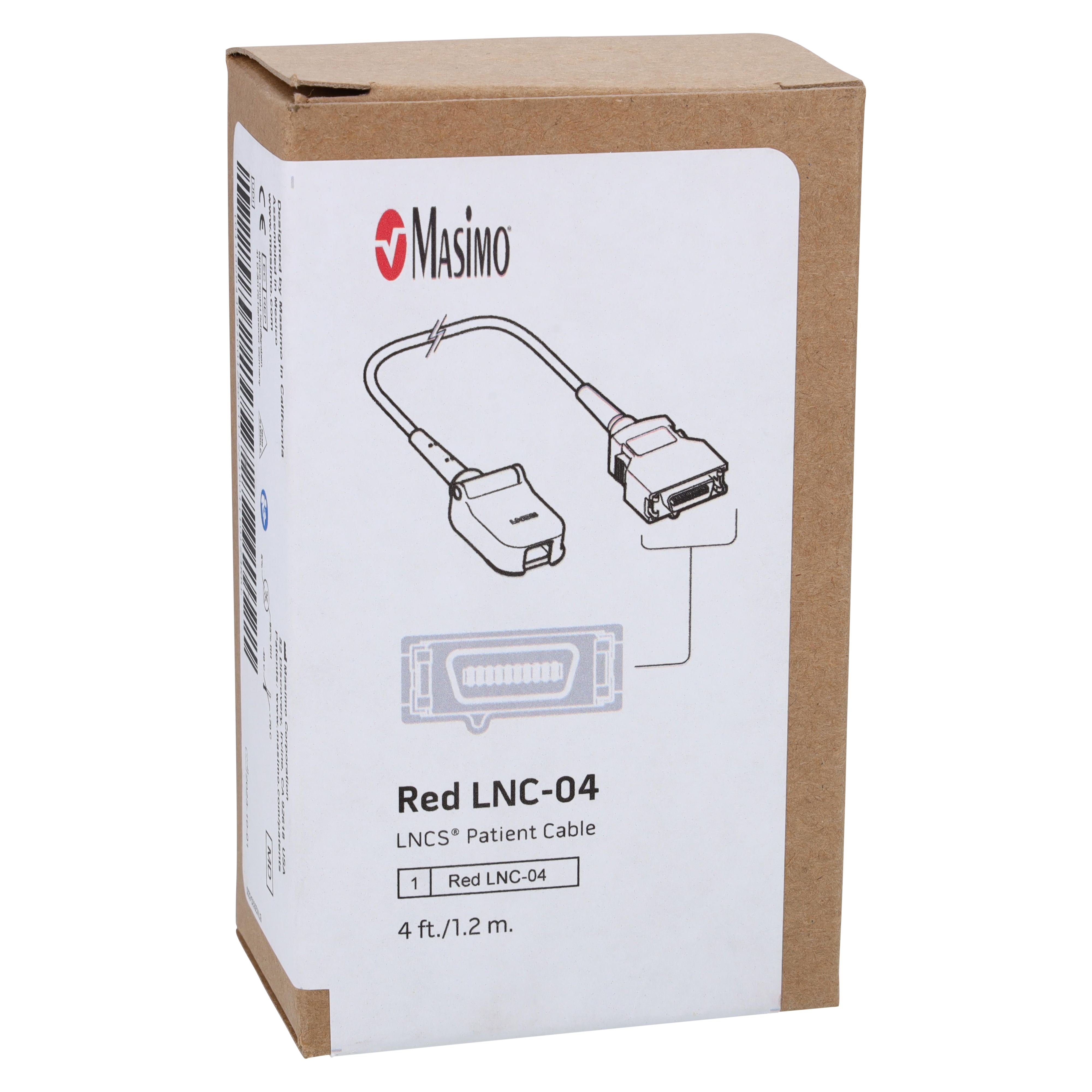 LNCS SpO2 Adapter Cable LF For Pronto-7/Rad-5/Rad-57/Rad-87/Radical-7 Ea