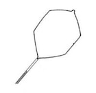 Singular Polypectomy Snare Hexagonal Medium Firm Loop Wire Sterile Disp 10/Ca