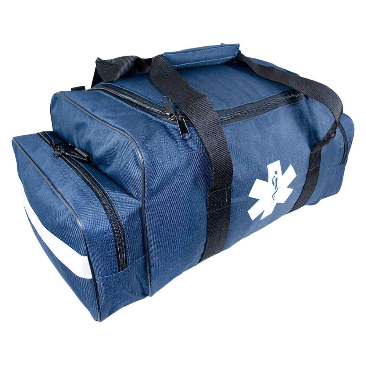 Attack Bag 20x12x10" Navy Zipper Closure 2 Top Handles/Shoulder Strap