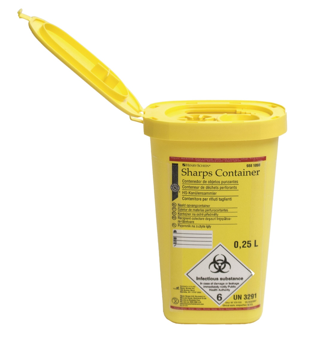 HS Sharps Container 0.25L