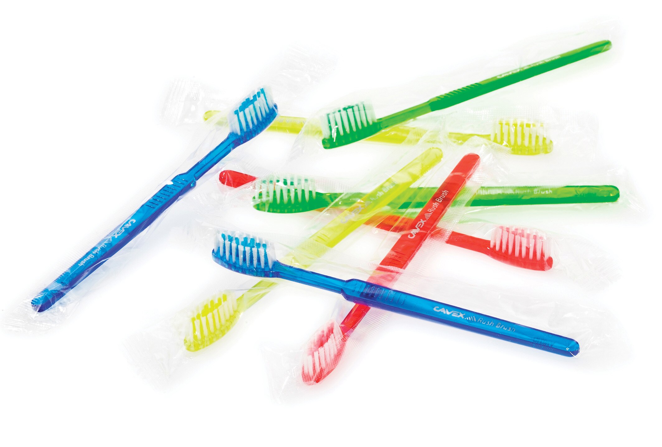 Rush Brush Cavex Impregnated Toothbrush 100pk