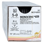 Monocryl Plus Suture 5-0 18" Triclosan/Polyglecaprone 25 Mnflmnt P-1 Undyd 12/Bx