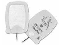 PadPro Defibrillator Pad Adlt/Chld New f/ Univ/Andrsn 6.1x4.5" Plmr Adh Gl 10/Ca