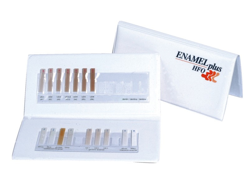 Micerium Enamel plus HFO Shade Guide 15 Colours 1159821 - Henry Schein - UK