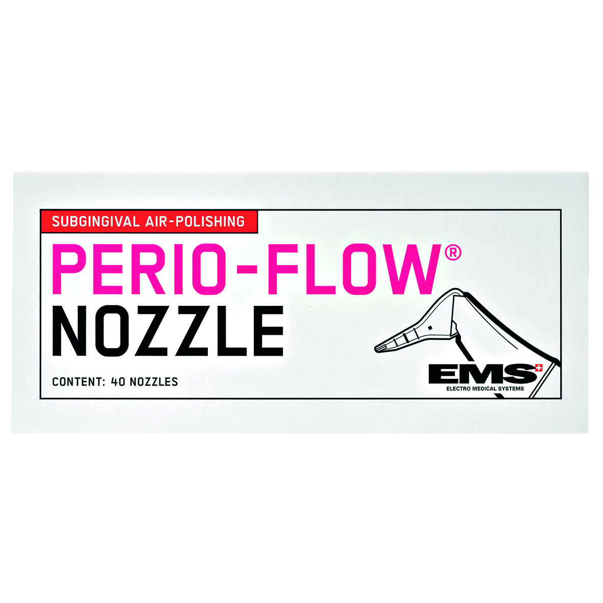 Perioflow Nozzle + Depth Marks