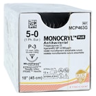 Monocryl Plus Suture 5-0 18" Triclosan/Polyglecaprone 25 Mnflmnt P-3 Vio 12/Bx