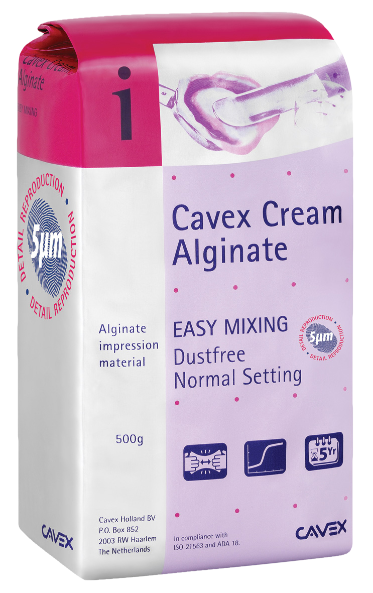 Alginate Cream Normal Set 500g
