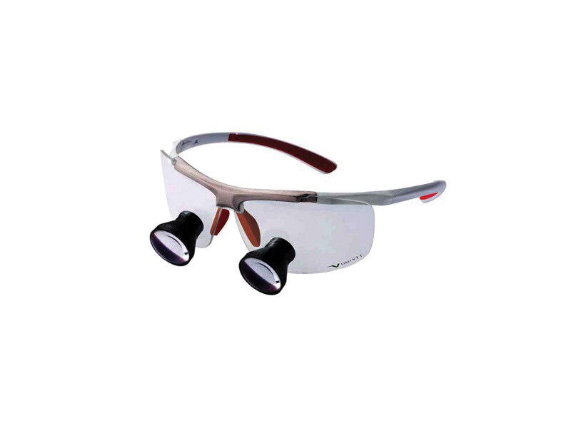 Univet Galilean TTL 2.5x400 White Red Tech 1161231 - Henry Schein - UK
