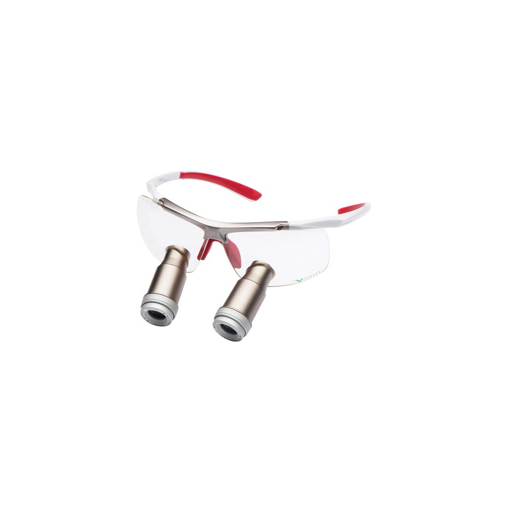 Prismatic TTL 4.0X400 XS Techne White/Red