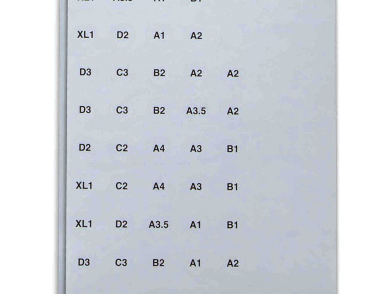 Shade Label Sheet 2pk