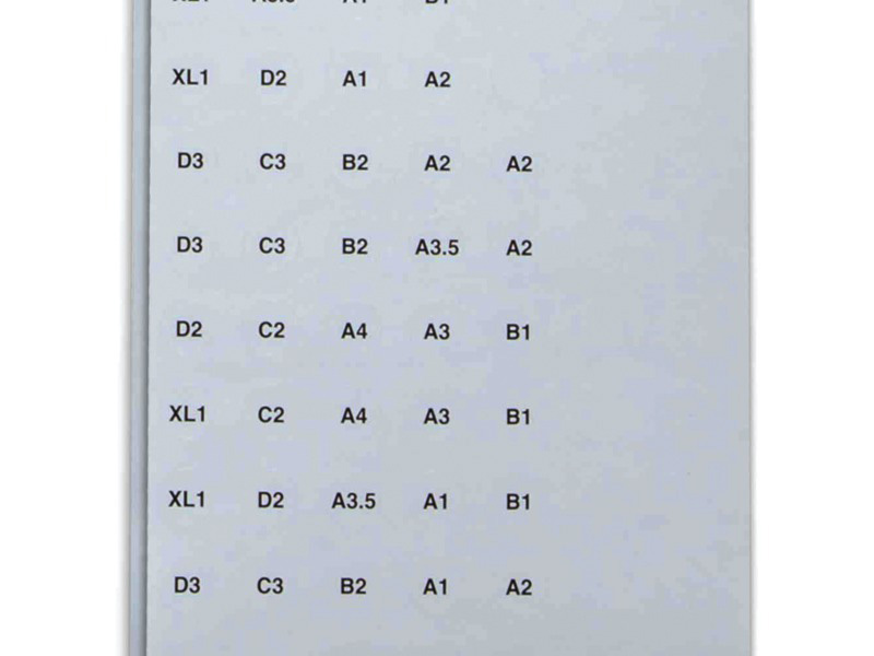 Shade Label Sheet 2pk