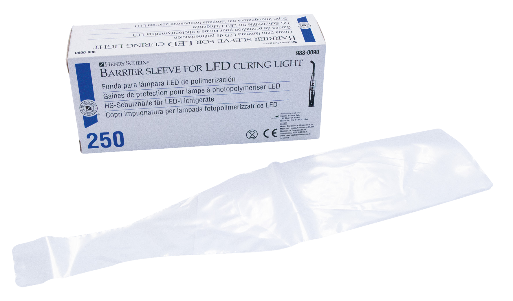 HS Curing Light Sleeve Pen LED 250pk