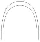 Archwire Stainless Steel Twist Pro Form Arch .015 Lower 20pk