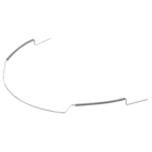 Stainless Steel Utility Archwire 016 x 016 42mm Upper 10pk