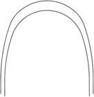 Archwire Nitanium Bio-Kinetix Pro Form Arch 012 Upper 10pk