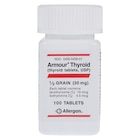 Armour Thyroid Tablets 1/2 Grain 30mg Bottle 100/Bottle Each