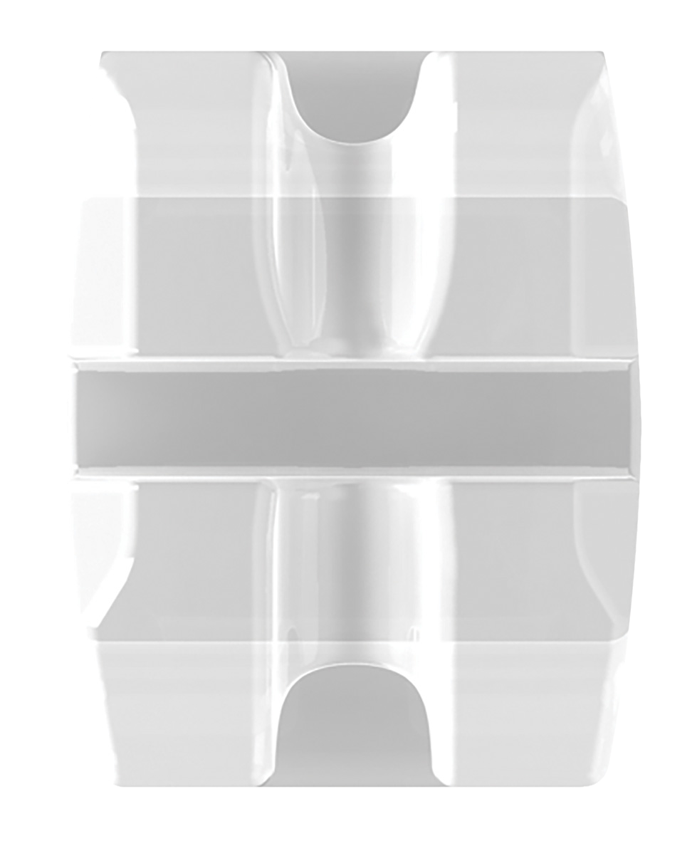 Neolucent+ Roth Bracket .022 LL/R 1/2 -1 Torque 0 Angulation 0O Anti-Rotation 5pk