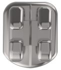 Maestro Bracket Roth 022 Lower Left /R 1/2 -1 Torque 0 Angulation 0 Anti-Rotation 10pk