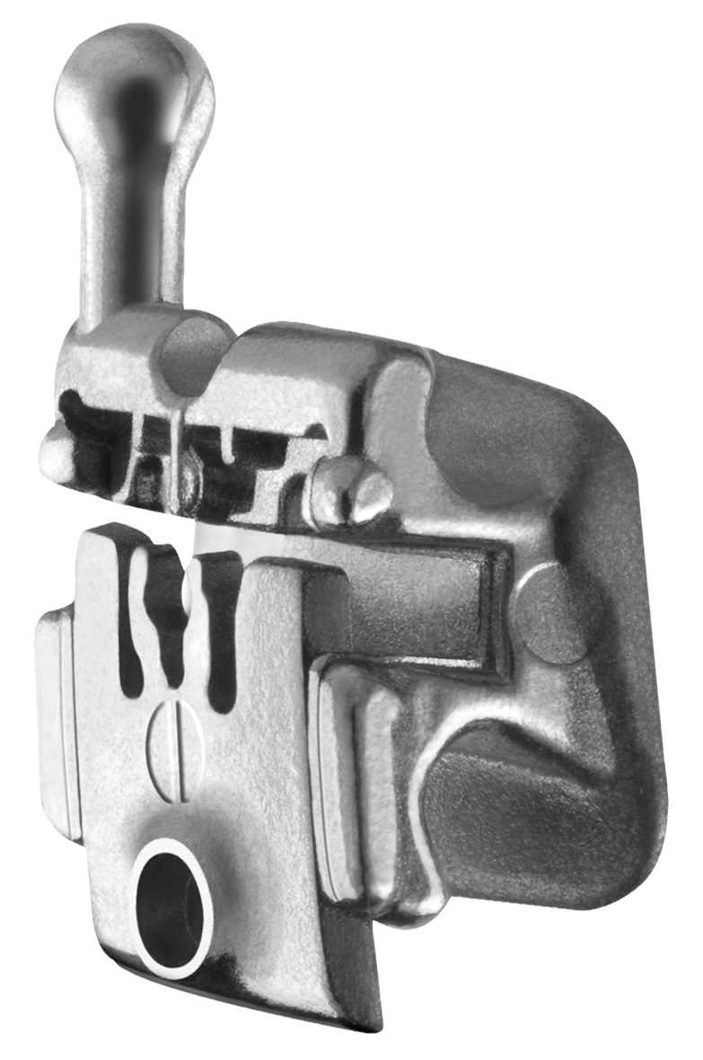 Carriere SLX Bracket .022 Damon UR1 22 Torque 5 Angulation 0 Anti-Rotation 10pk