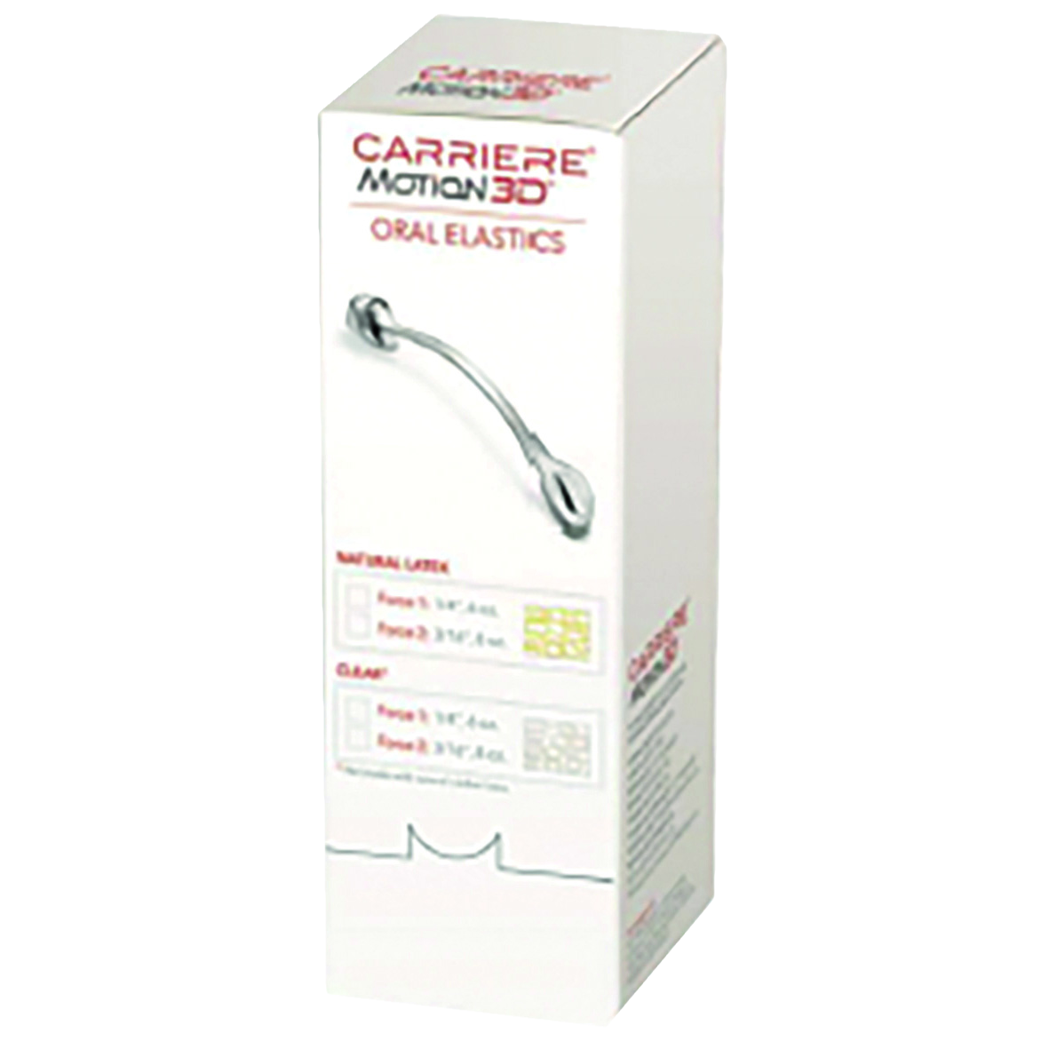Carriere Motion Elastics Force 1 1/4" 50pk