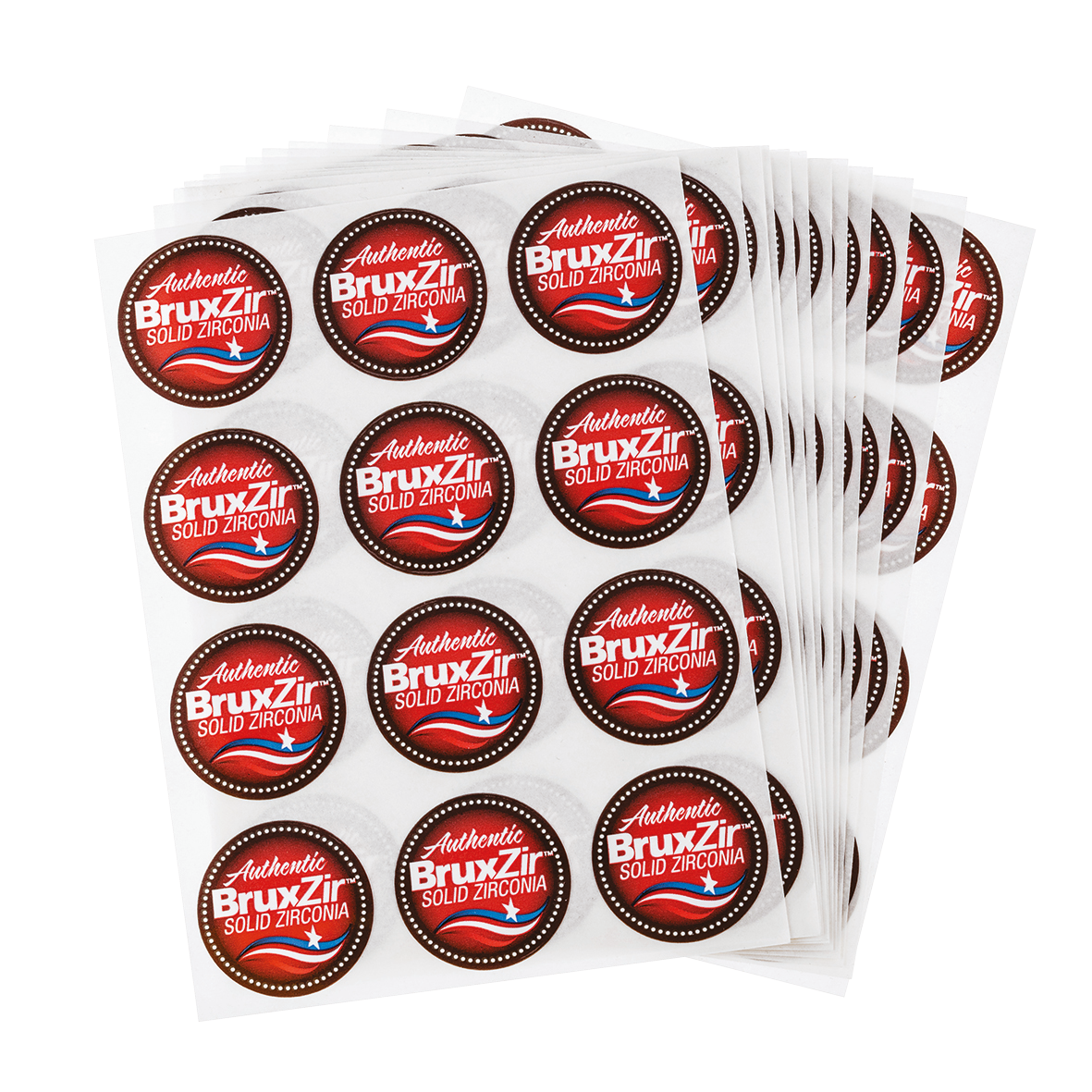 BruxZir Sticker 1 pack of 12 Sheets