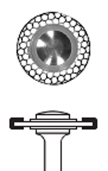 Perforated Diamond Disc 1.0mm 30000rpm 934