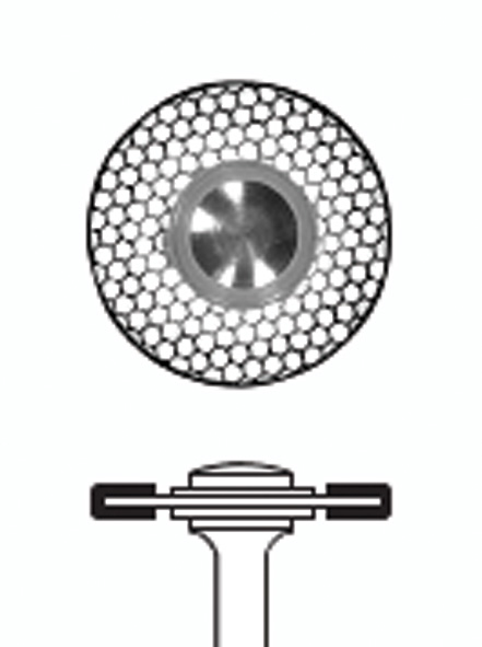 Perforated Diamond Disc 2.0mm 30000rpm 934
