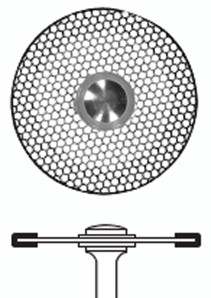 Perforated Diamond Disc 3.0mm 20000rpm 934