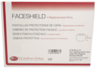 DEHP Face Shield Visor Refill 12pk
