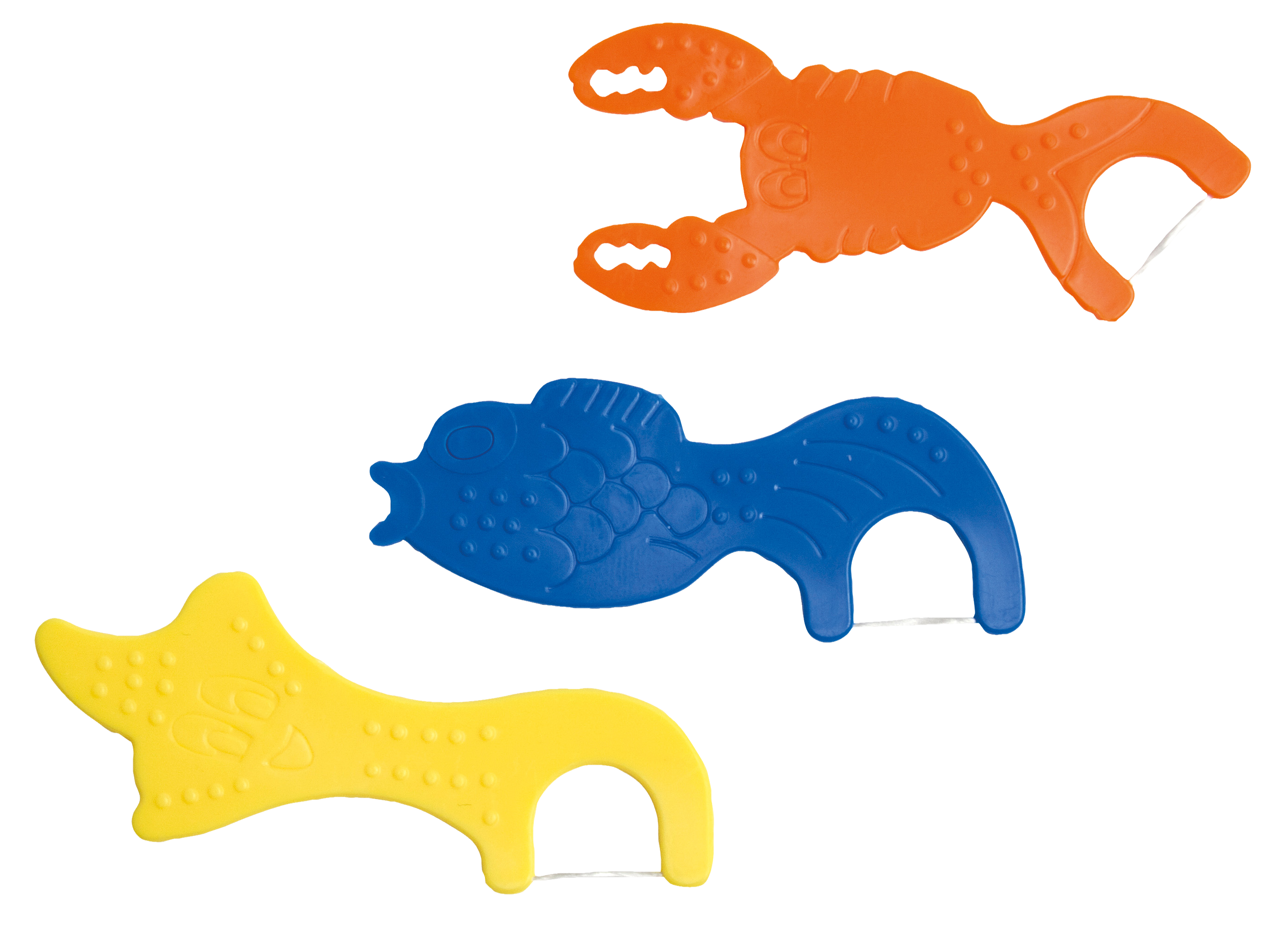ACCLEAN Flosser Sea Creatures Assorted 48 x 3 pack