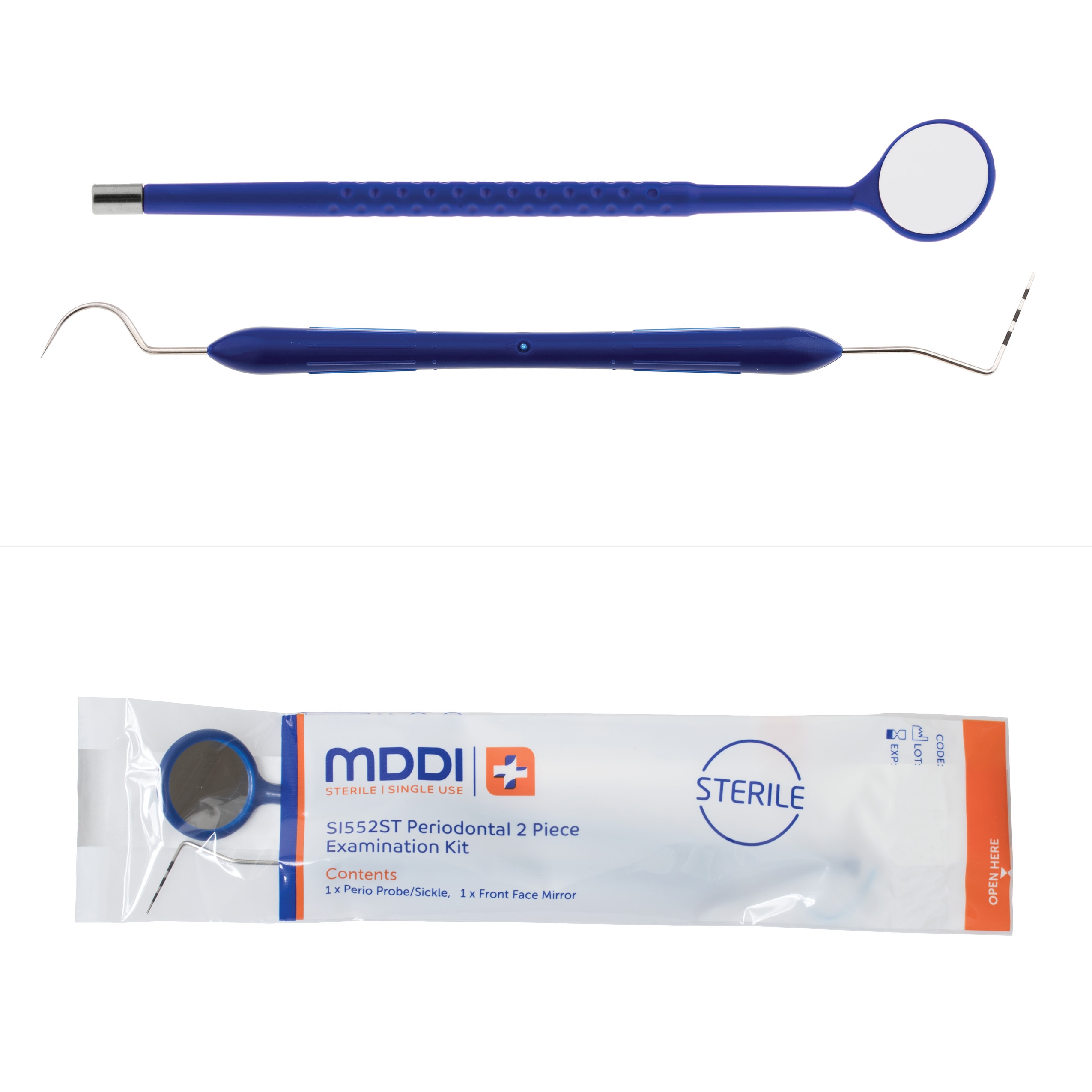 Periodontal Exam Kit Sterile Single Use 100pk