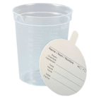Specimen Container 6.5oz Polypropylene Non-Sterile 20Pk/Case