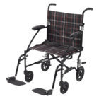 Fly Lite Transport Wheelchair 300lb Capacity