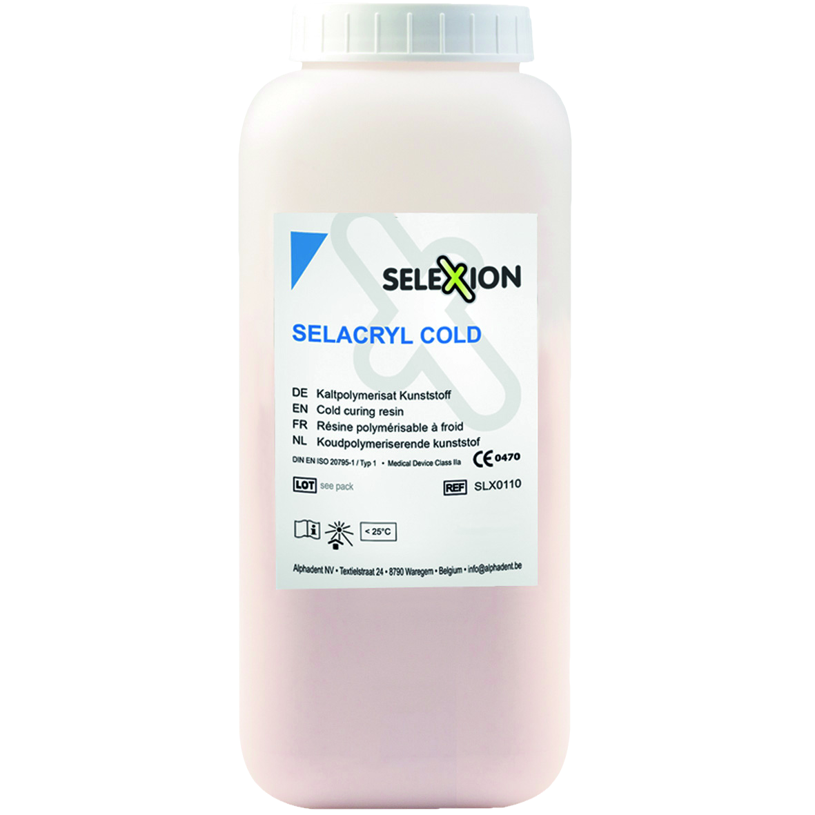 Selexion SLX Selacryl Cold Powder Pink V 1kg 958909 - Henry Schein - UK