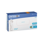 Criterion Gloves Nitrile Powder-Free Text White Medium 100pk
