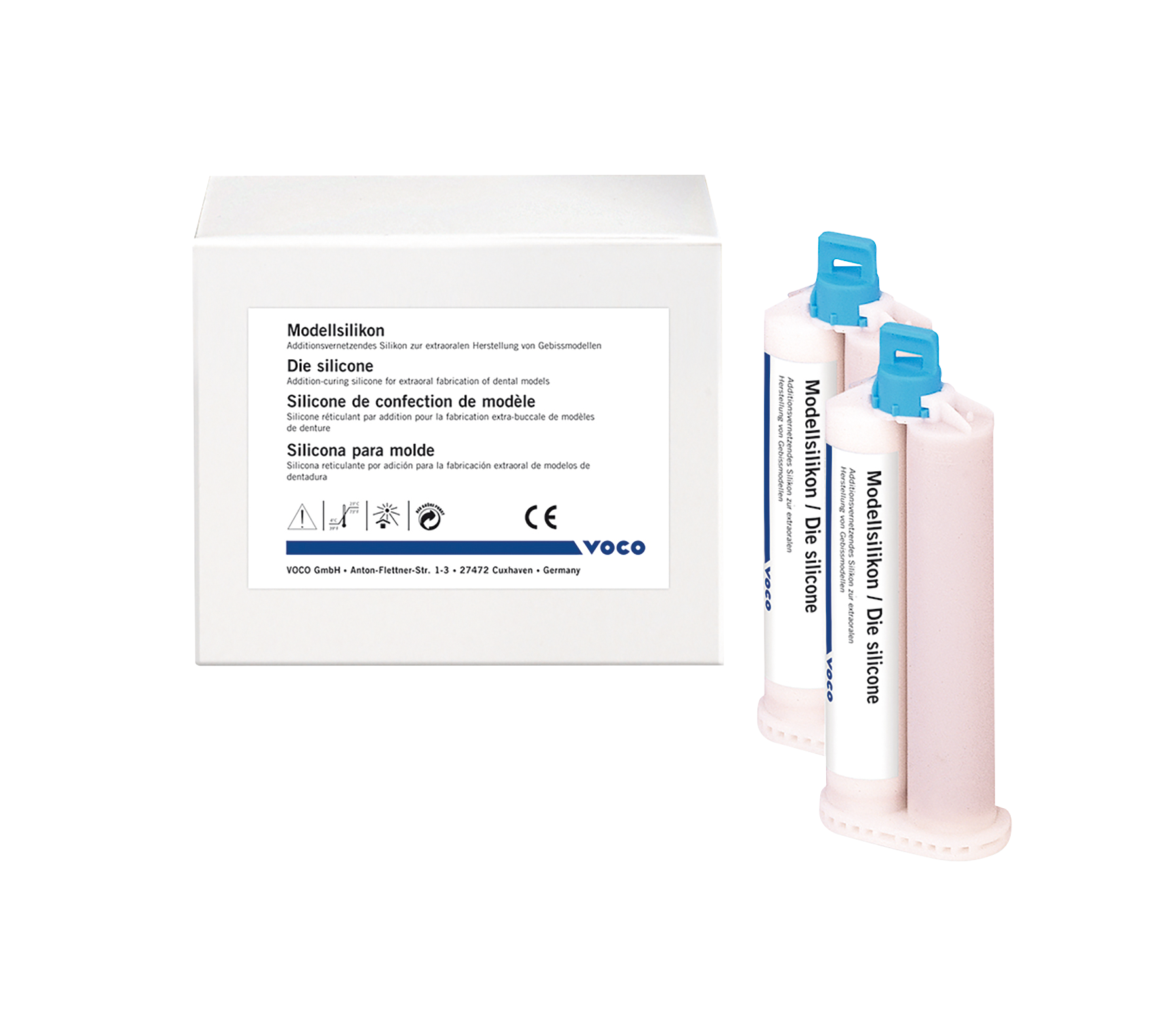Die Silicone Cartridge 50ml 2pk
