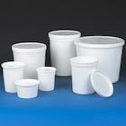 Multi-Purpose Container 86oz White Economy Style, Disposable 25/Ca