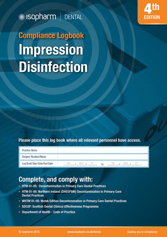 Compiance Logbook Isopharm Impression Disinfection Compliance Logbook 1173617 - Henry ...